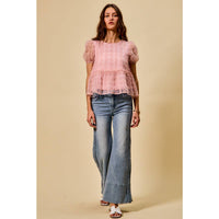 Thumbnail for The Genevieve Jeans, Braided Side Wide Leg Denim