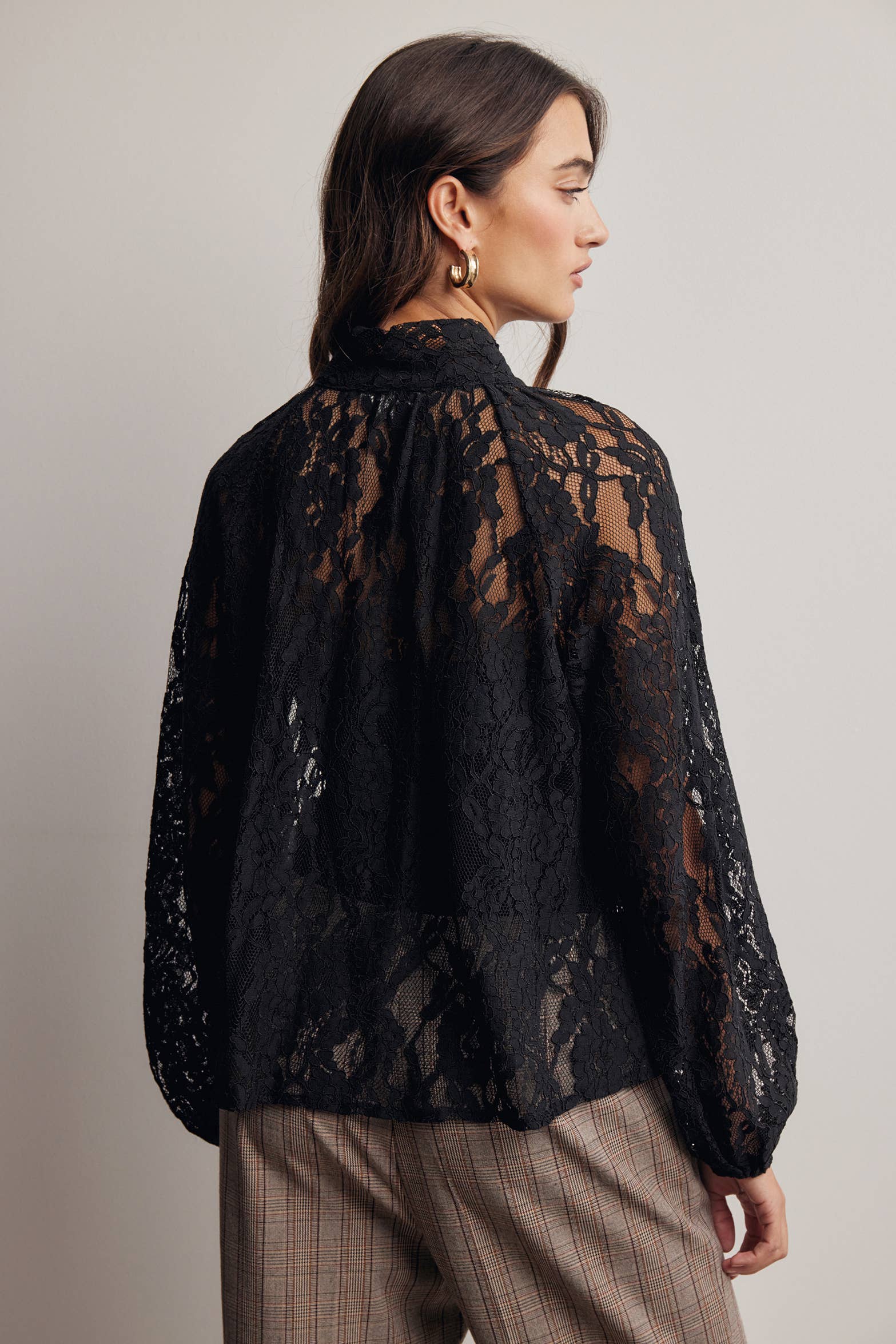 The Lenora Lace Blouse