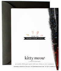 Thumbnail for Burn to the Ground Funny Thank You Friendship Greeting Card