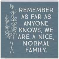 Thumbnail for Nice Normal Family - Small Talk Square