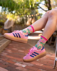 Thumbnail for Tenniscore Ruffle Sheer Crew Sock