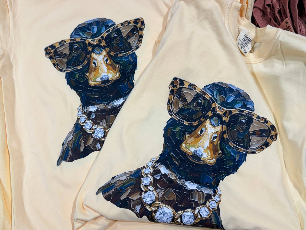 Glam Mallard Duck Graphic Tee
