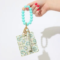 Thumbnail for Petunia Keychain Wristlet Wallet