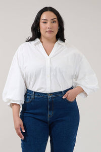 Thumbnail for Chalet Button Down Top Curve