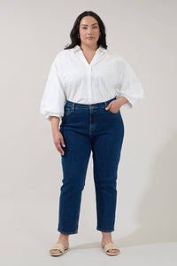 Thumbnail for Chalet Button Down Top Curve