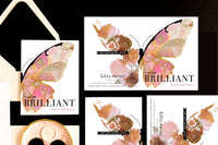 Thumbnail for Brilliant Butterfly, Stylish Happy Birthday Greeting Card
