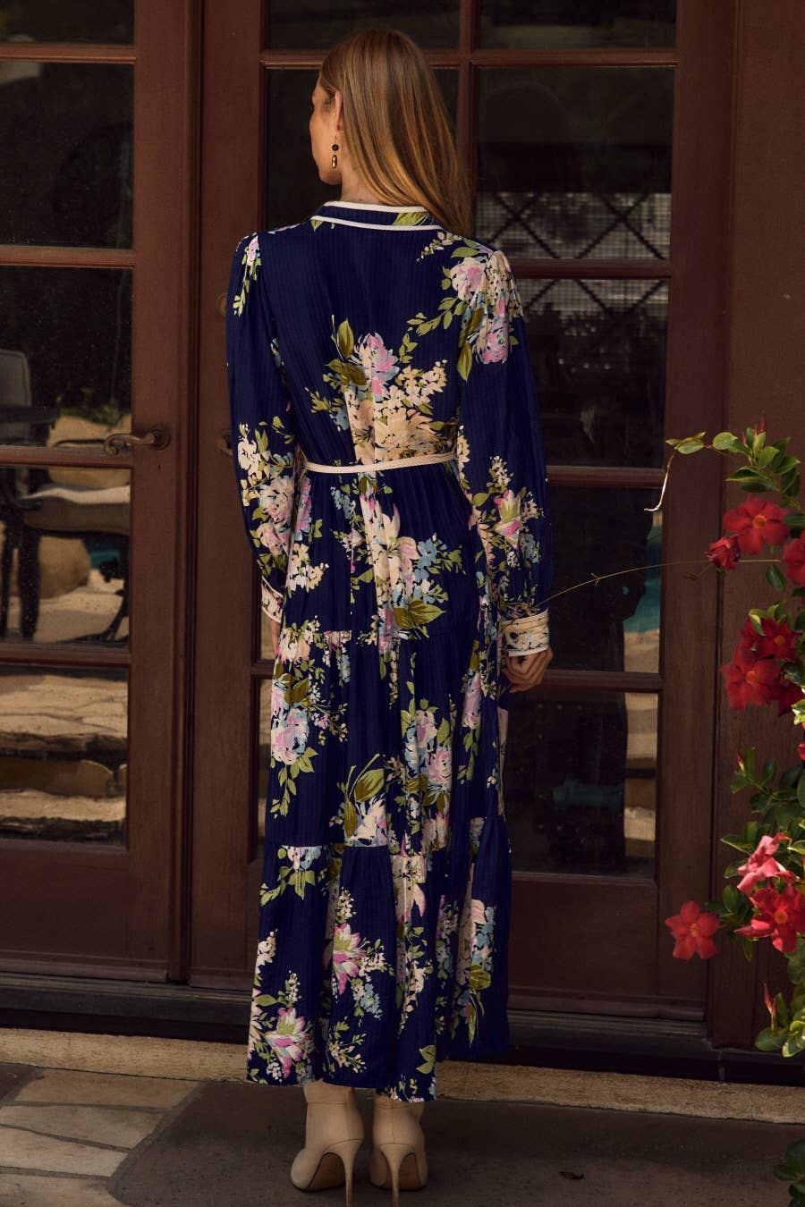 The Isadora Floral Midi Dress