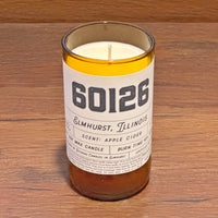 Thumbnail for Custom Zip Code Candle - Handmade From Upcycled Bottle