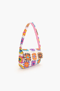 Thumbnail for Stitch Please White Shoulder Bag