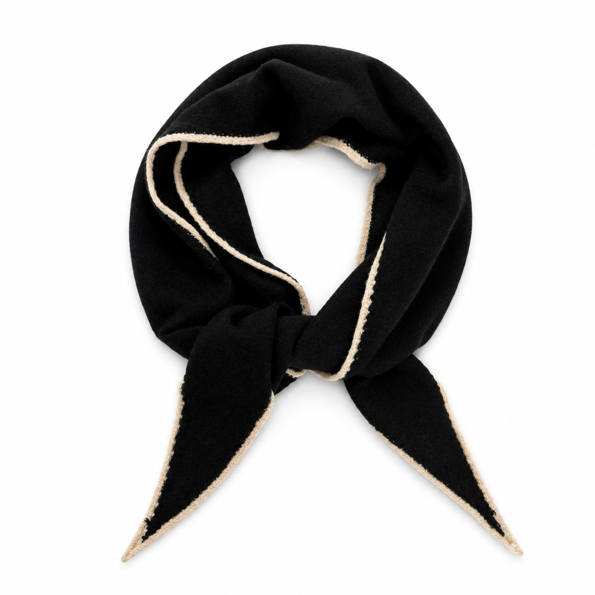 Black with Ivory Trim