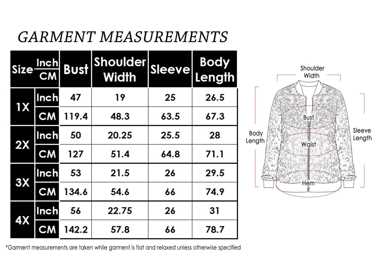 Plus Size Sequin Jacket Sparkly Zip Bomber Coat With Pockets