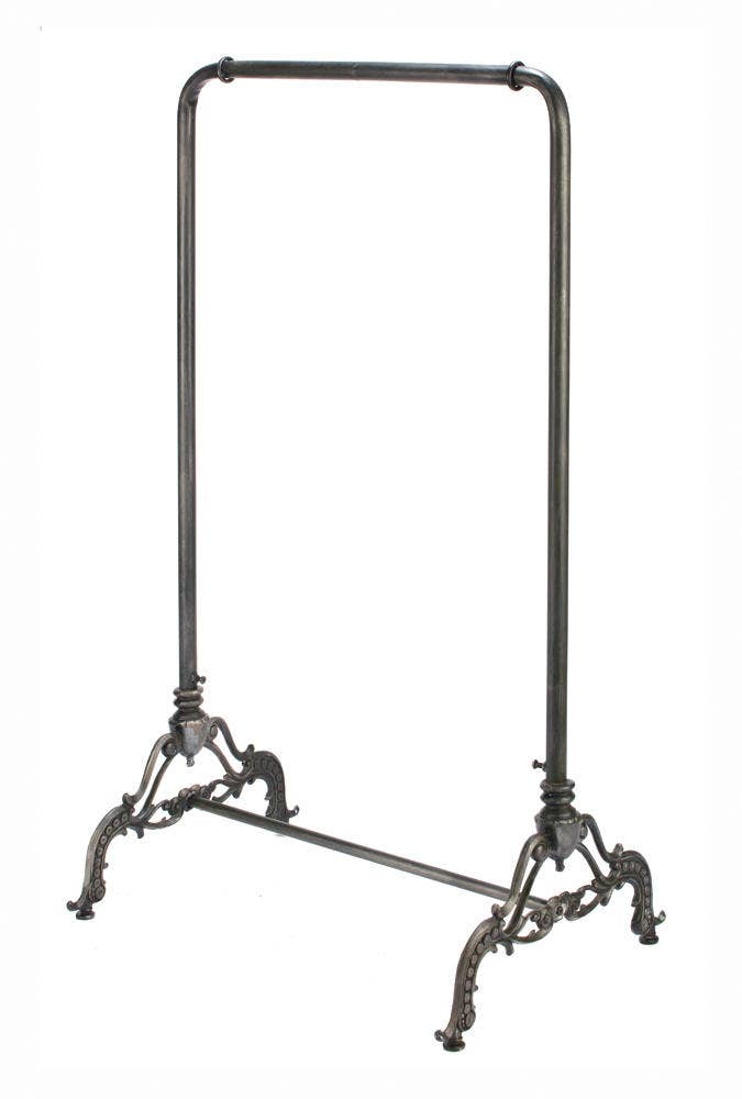 Black Iron Floor Rack