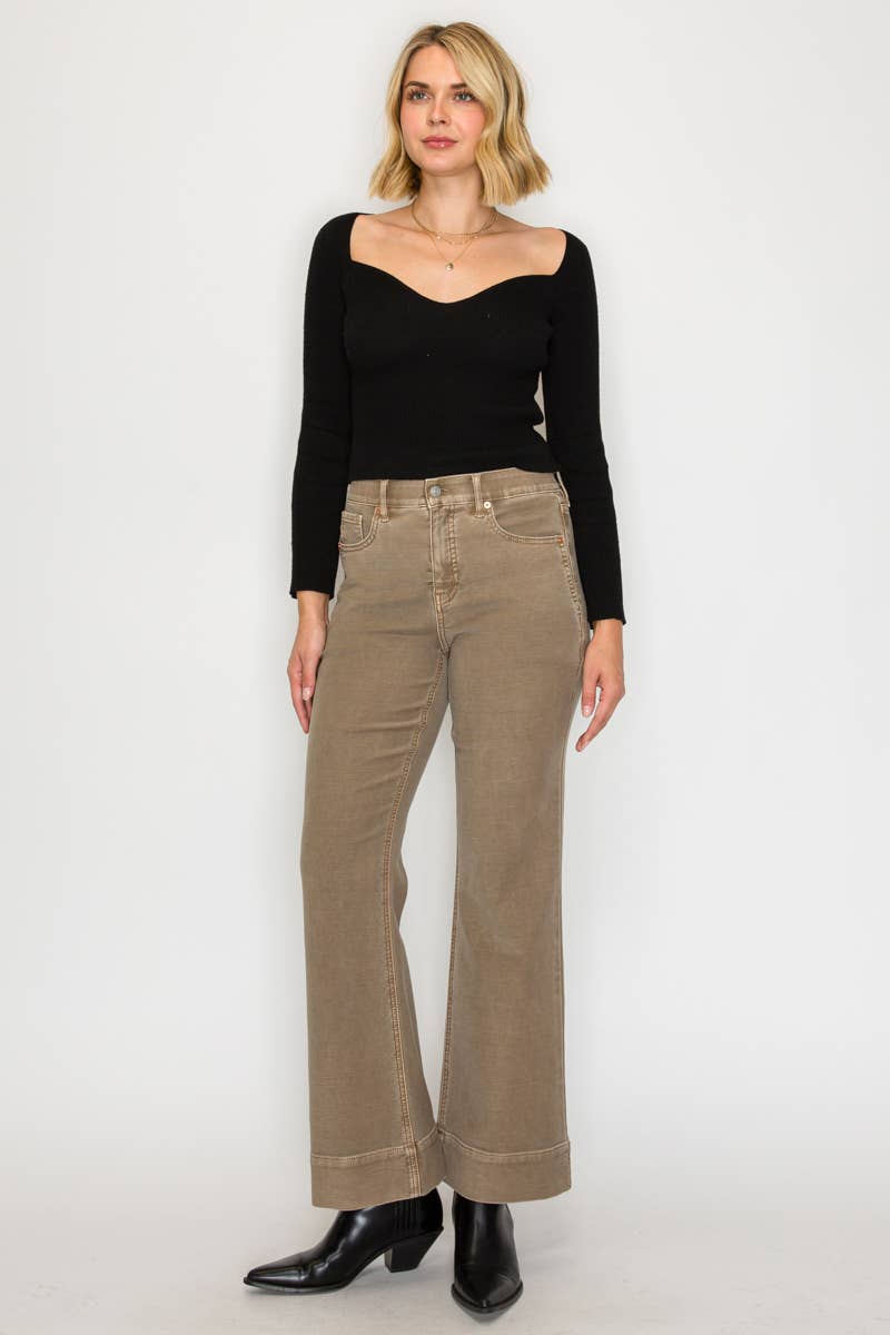 TUMMY CONTROL HIGH RISE STRETCH HOLLY FLARE