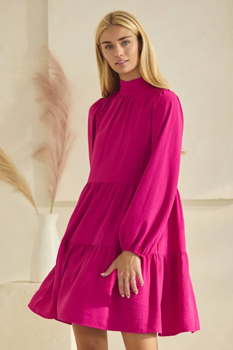 Versatile Multi-Way Airflow Tired Dress