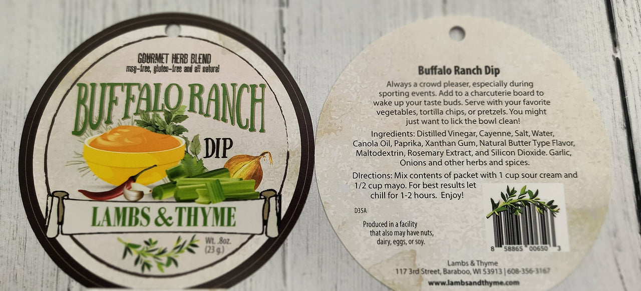 Buffalo Ranch Dip - Half Dozen