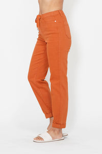 Thumbnail for Judy Blue Garment Dyed Double Cuff Jogger