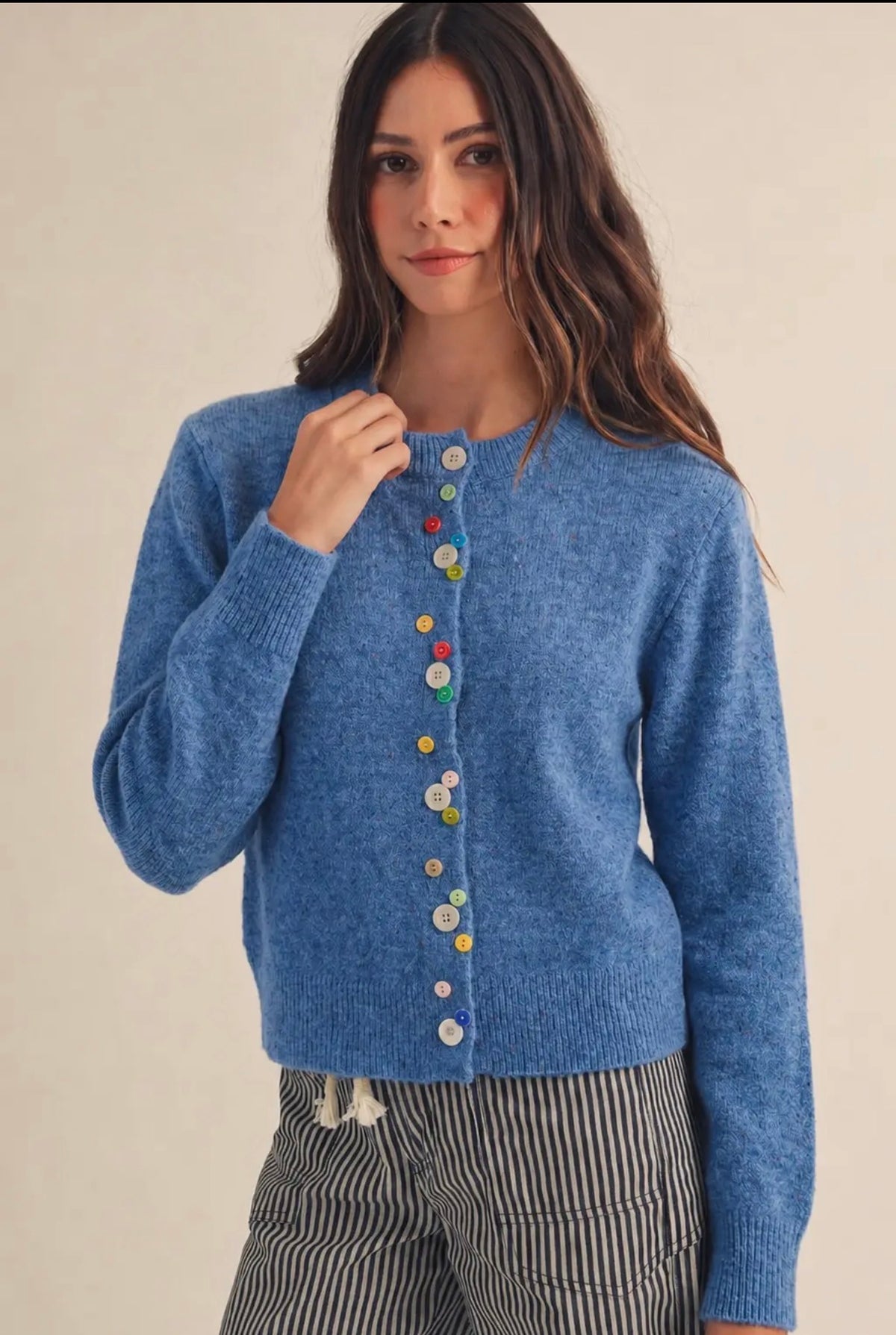 The Bettina Confetti Button Cardigan