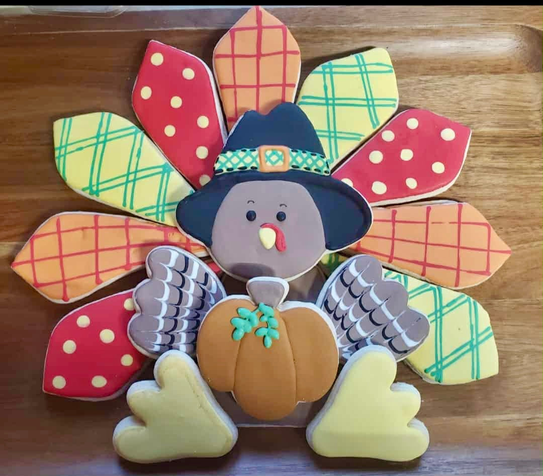 Turkey Cookie Decorating Class Sunday November 16th