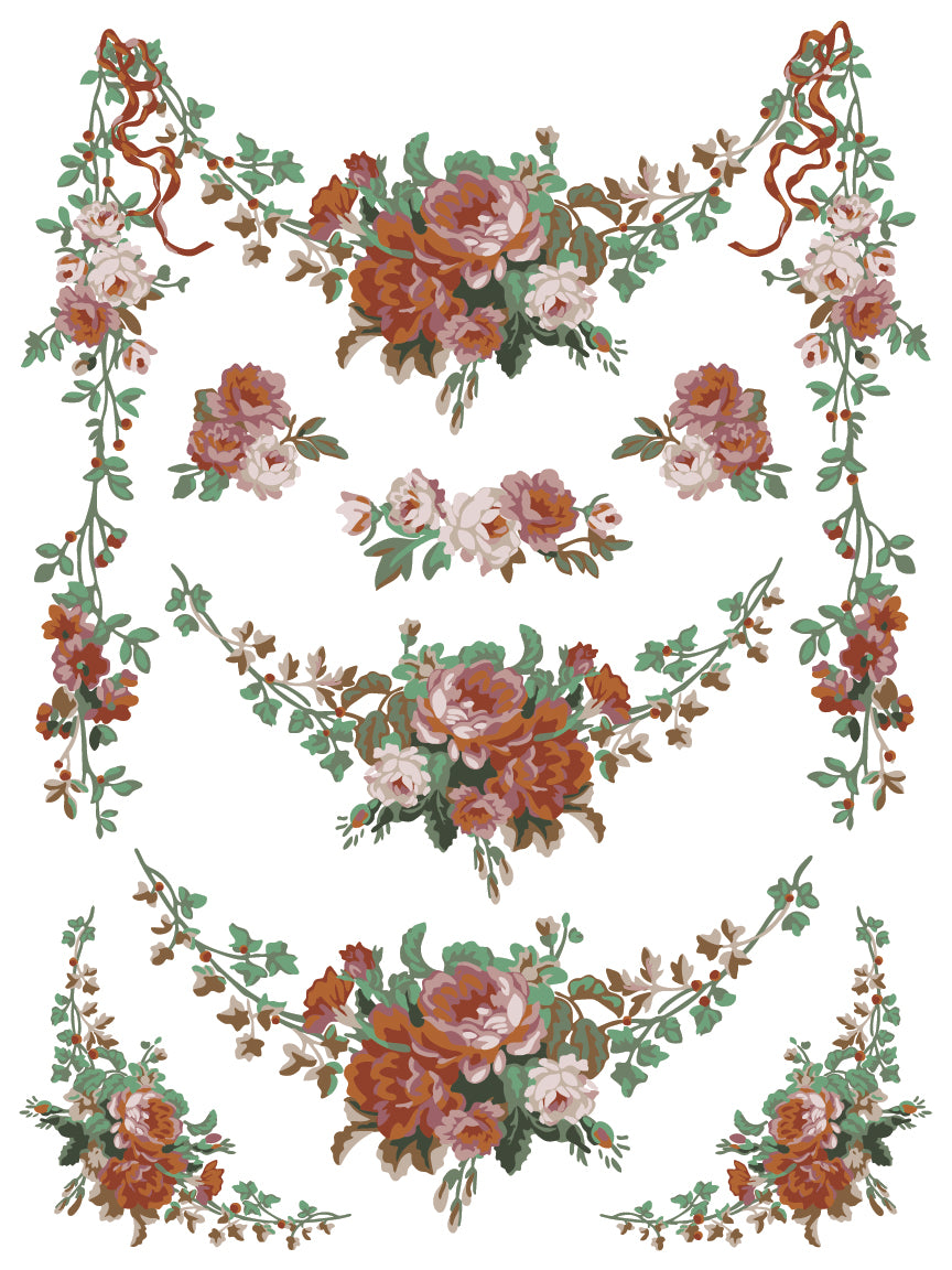 La Folie IOD Paint Inlay 12x16 Pad™- Iron Orchid Designs
