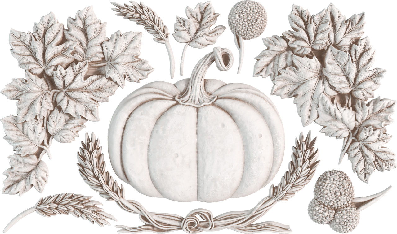Autumn Cottage 6"x10" - IOD Decor Mould™ - Iron Orchid Designs