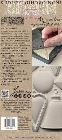 Thumbnail for Bibelots 2 6x10 IOD Mould™ - Iron Orchid Designs