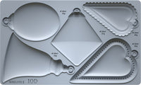 Thumbnail for Bibelots 2 6x10 IOD Mould™ - Iron Orchid Designs