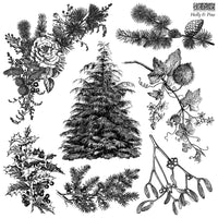 Thumbnail for Holly & Pine 12x12 IOD Stamp™