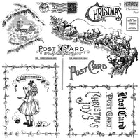 Thumbnail for Christmas Post 12x12 IOD Stamp™