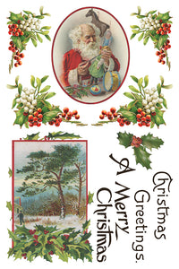 Thumbnail for Christmas Joy IOD Transfer 8x12 Pad™-Iron Orchid Designs
