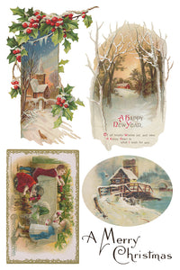 Thumbnail for Christmas Joy IOD Transfer 8x12 Pad™-Iron Orchid Designs