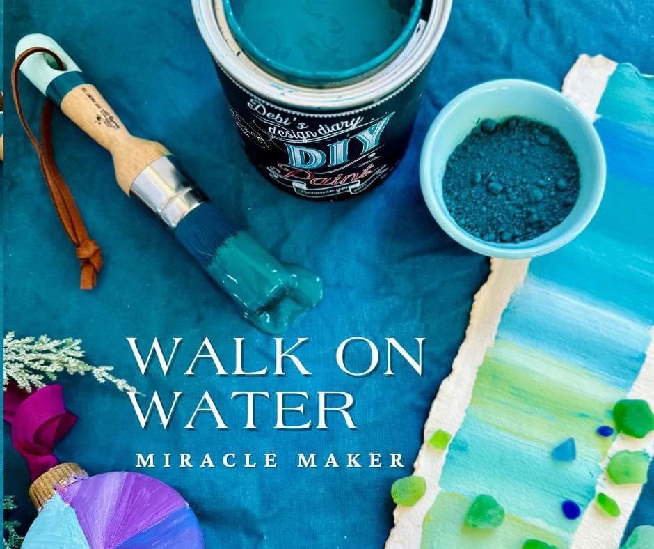 Walk on Water DIY Paint by Debi's Design Diary