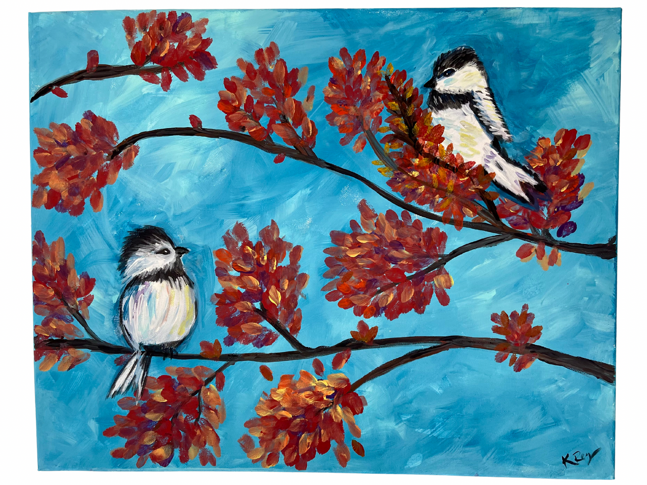Tuesday September 16th, September Paint Night  "Chick-a-Dees"