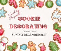 Thumbnail for Christmas Cookie Decorating Class Sunday December 21st
