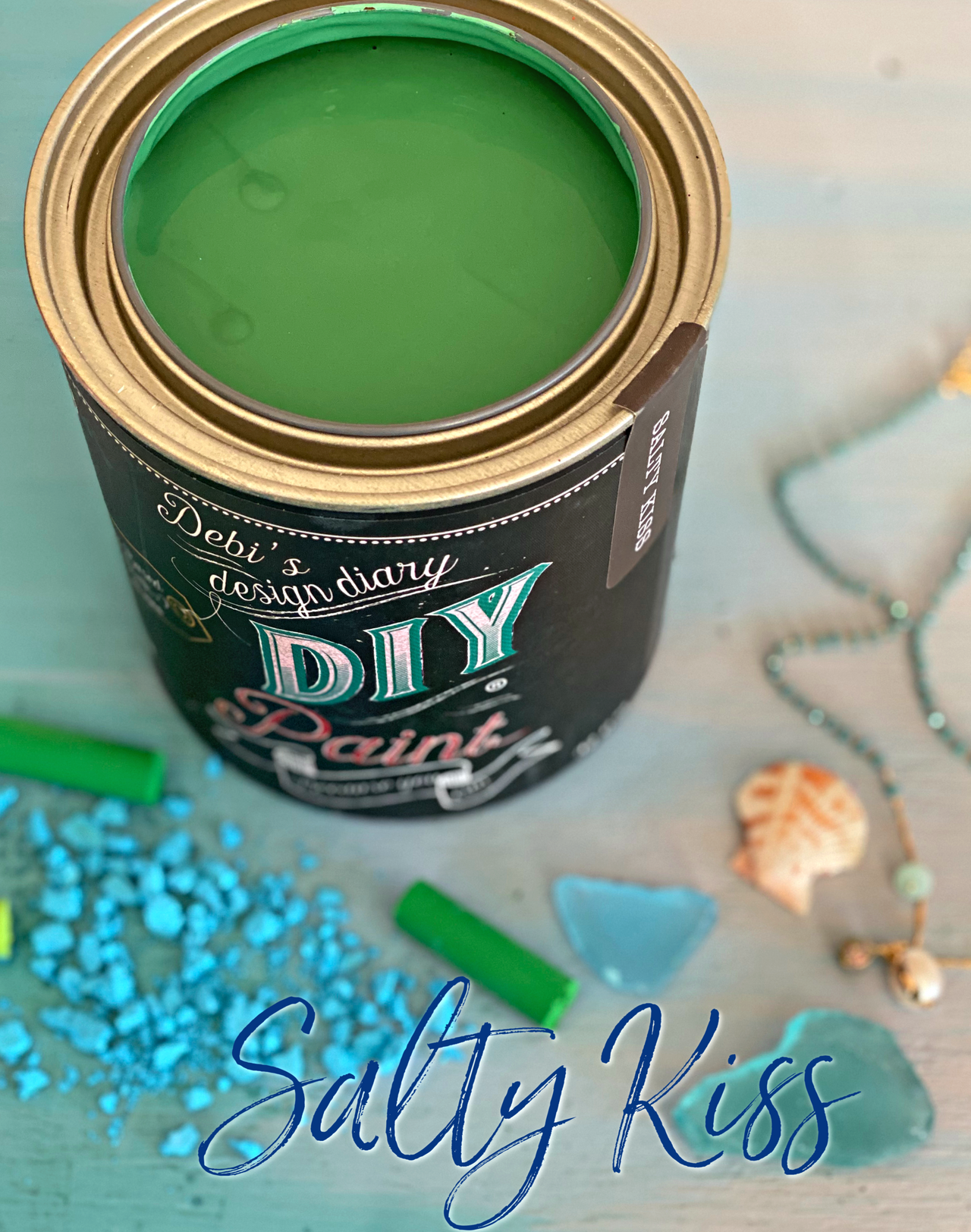 Salty Kiss DIY Paint by Debi's Design Diary