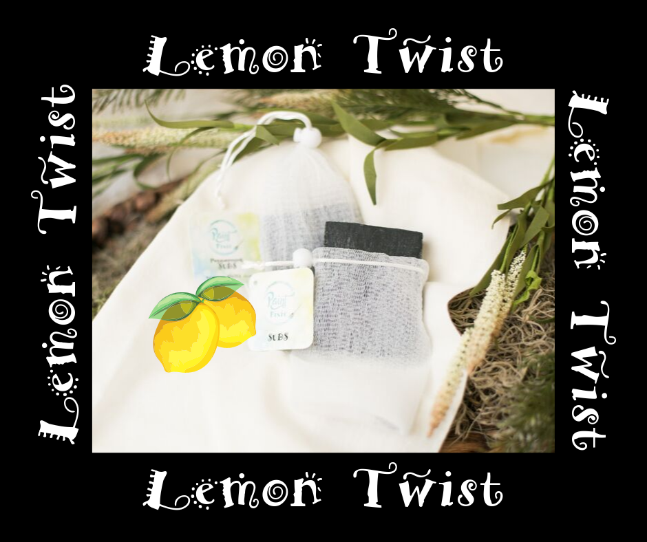 LEMON TWIST SUDS BRUSH SOAP