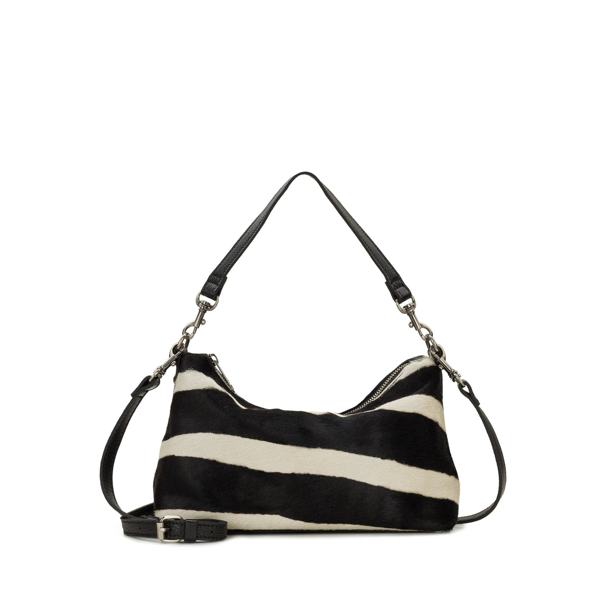 Patricia Nash Kolena Zebra Haircalf Crossbody
 - Exotics