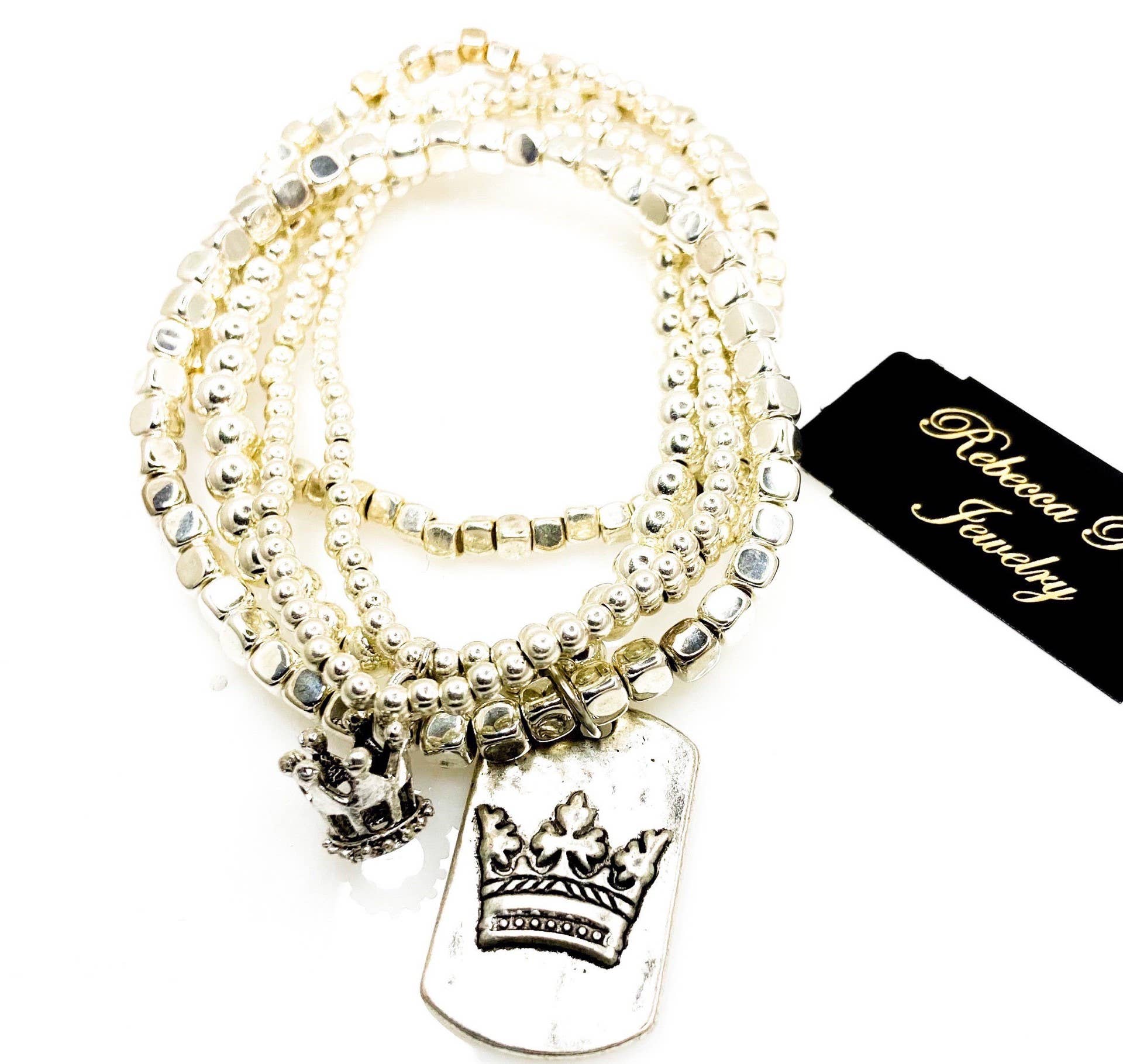 Mutli Strand Crown Bracelet