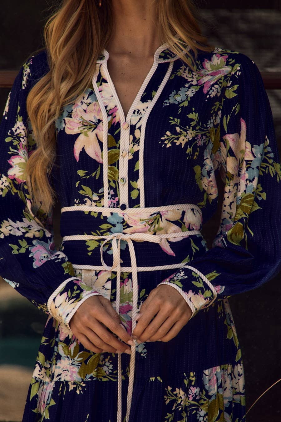 The Isadora Floral Midi Dress