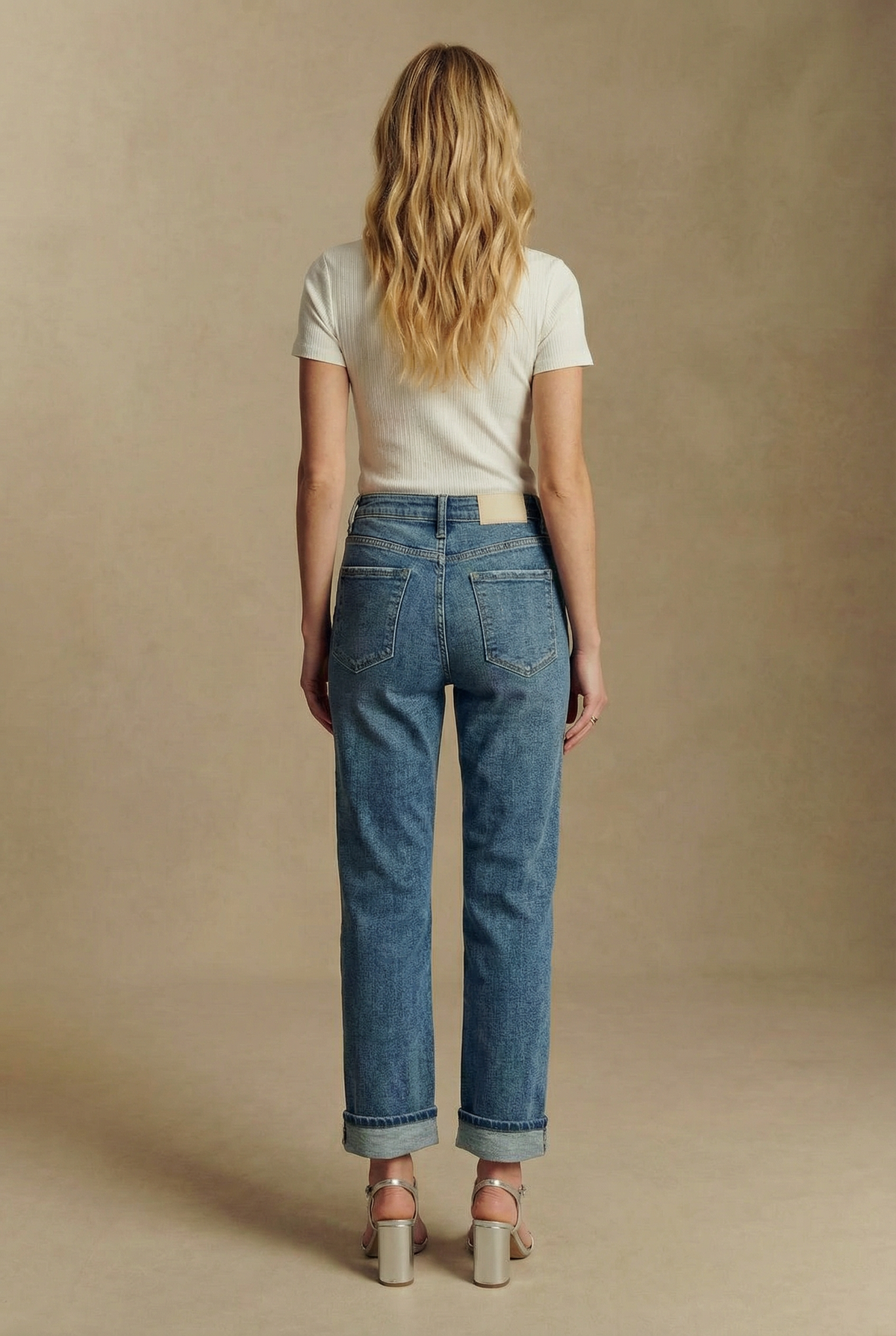 The Blaire High Rise Straight Jeans | Medium Wash