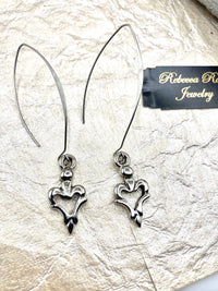 Thumbnail for Heart Drop Earring