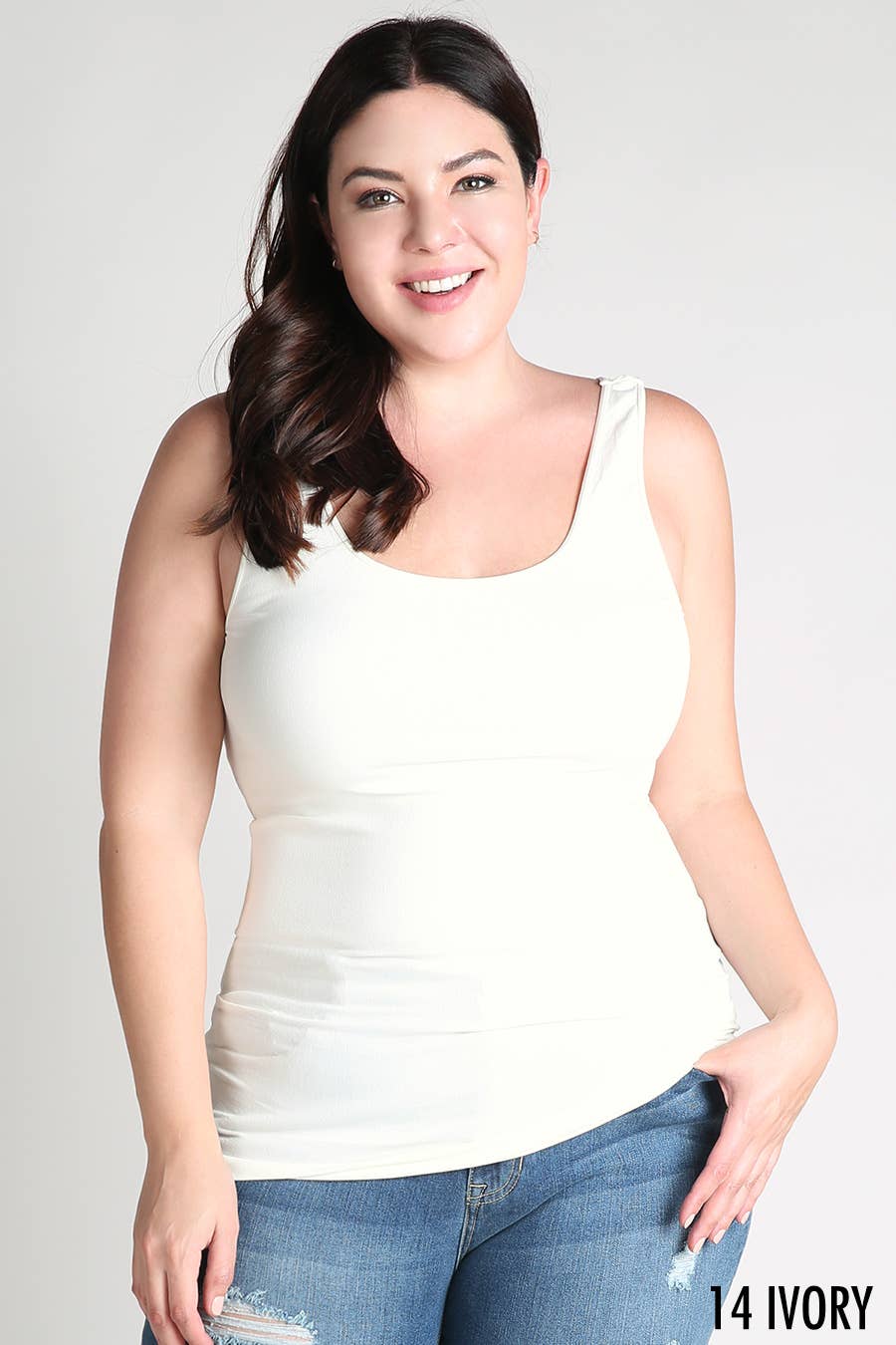 Plus Size Tank Top Jersey