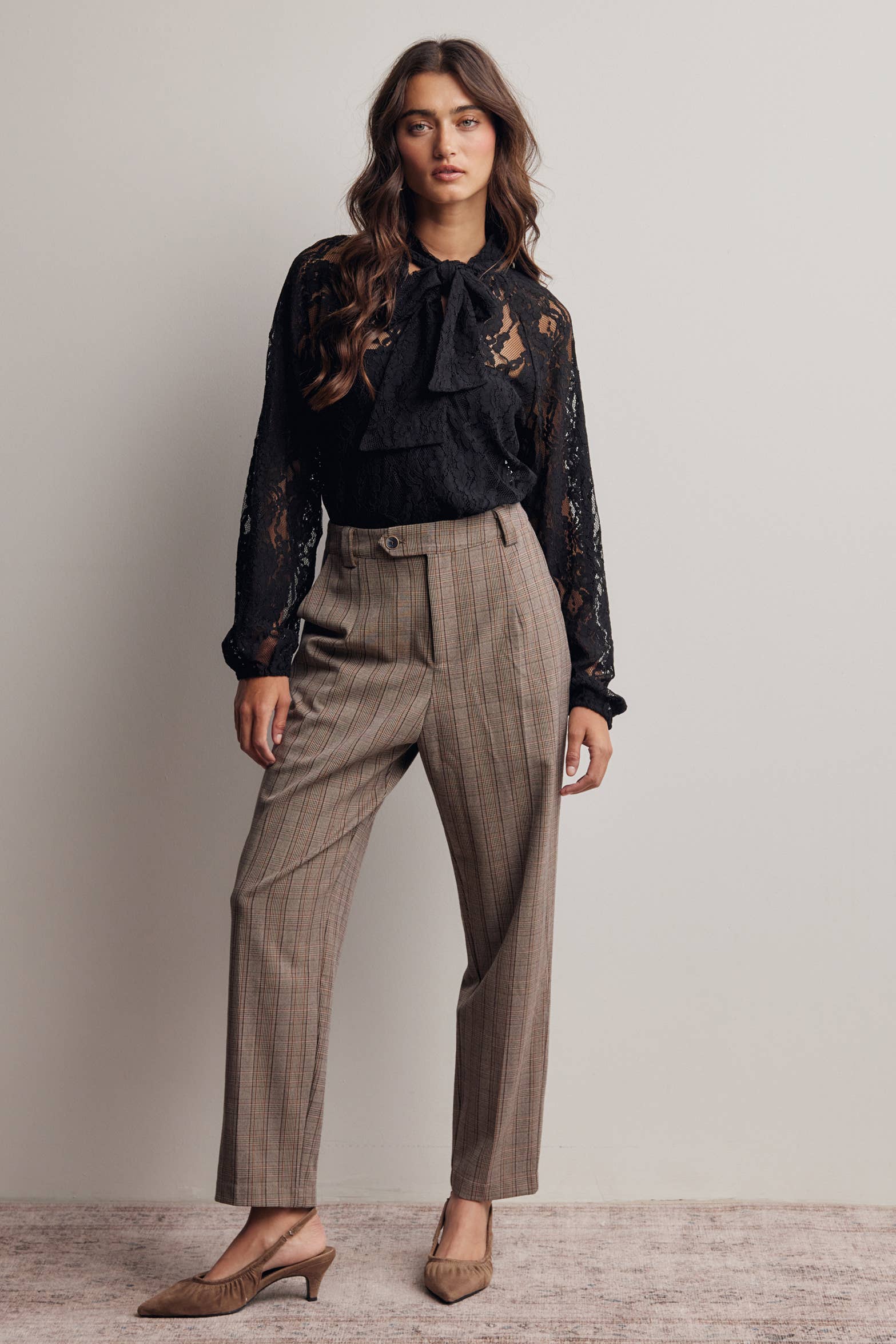 The Lenora Lace Blouse