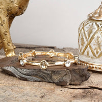 Thumbnail for Radiant Stones – Jeweled Stretch Bangle Bracelet