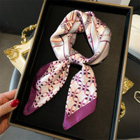 Thumbnail for Versatile Printed Square Scarf