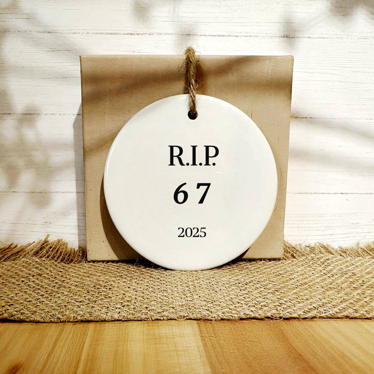 67 Ornament, Six Seven, Sixty Seven Ornament, Gag Gifts