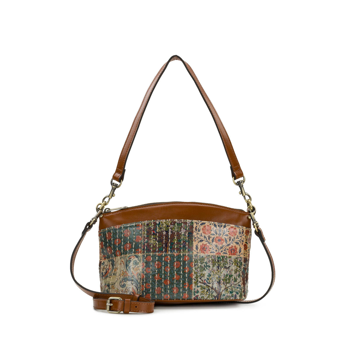 Patricia Nash Arlee Nordic Patchwork Floral Crossbody