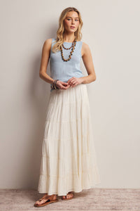 Thumbnail for Sleeveless Cotton Knit Tank Top FSW0046