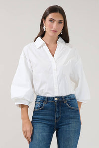 Thumbnail for Chalet Button Down Top