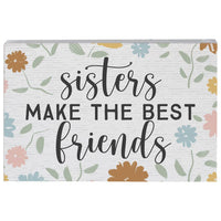 Thumbnail for Sisters Make Best Floral - Small Talk Rectangle