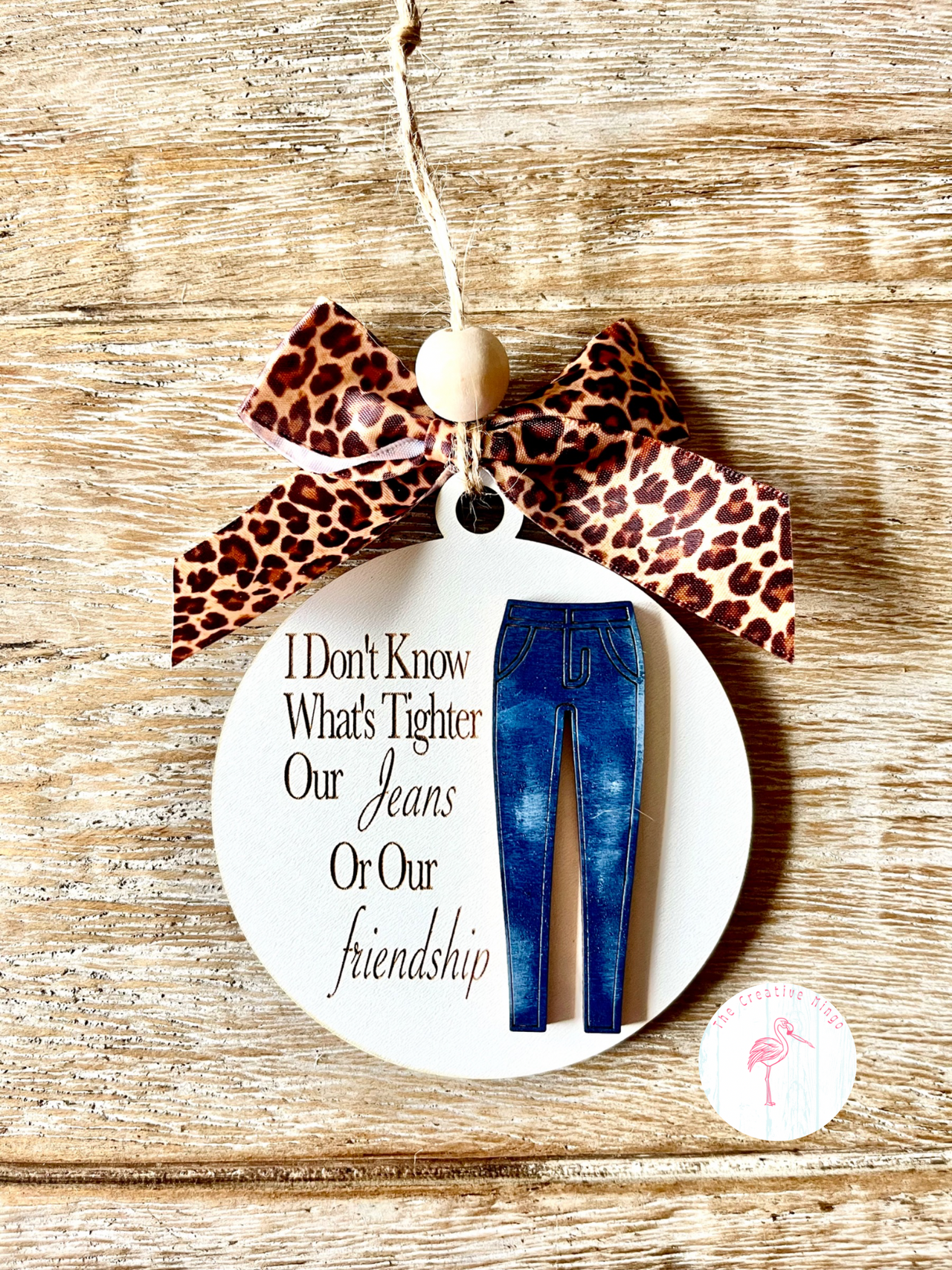 Friendship Jean Ornament